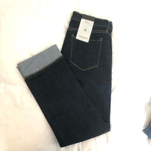NWT Banana Republic cuffed jeans size 26.